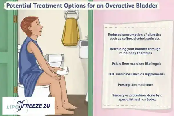 image of woman on toilet because of an overactive bladder Haverhill