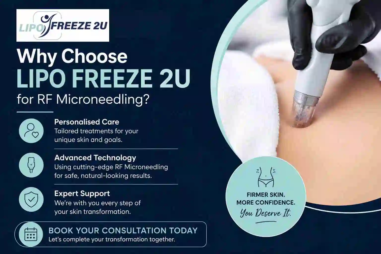Why Choose LIPO FREEZE 2U for RF Microneedling Haverhill?