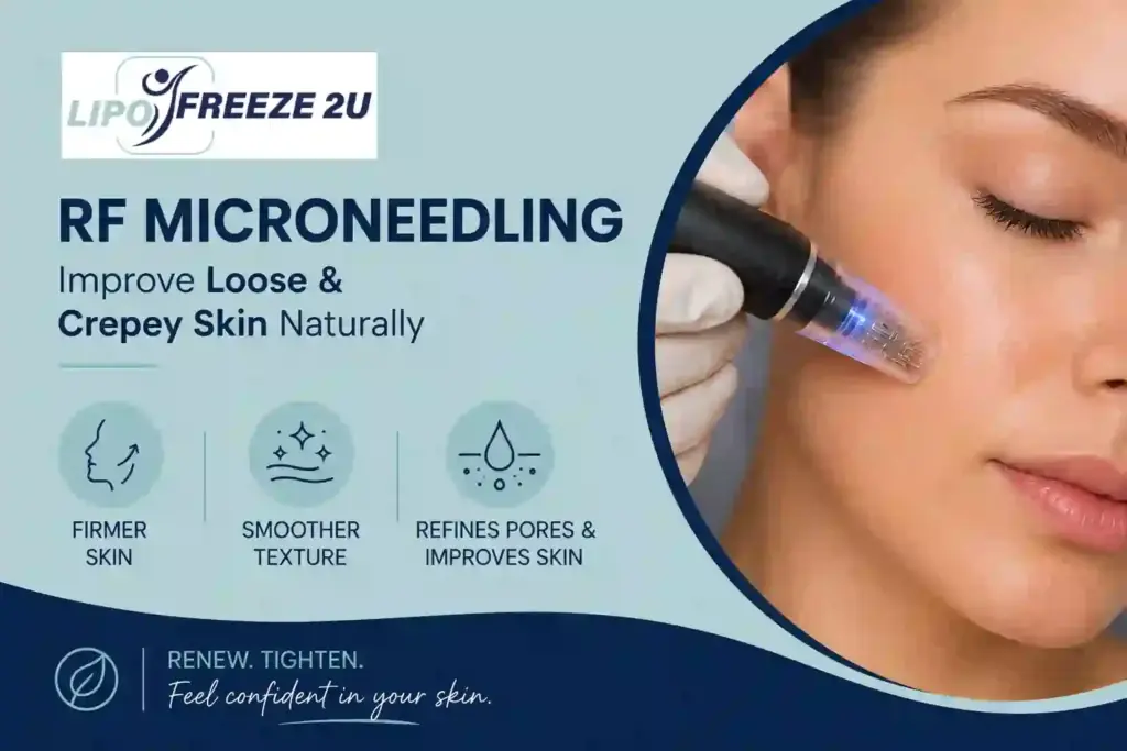 Can RF Microneedling Help Improve Loose and Crepey Skin Haverhill?